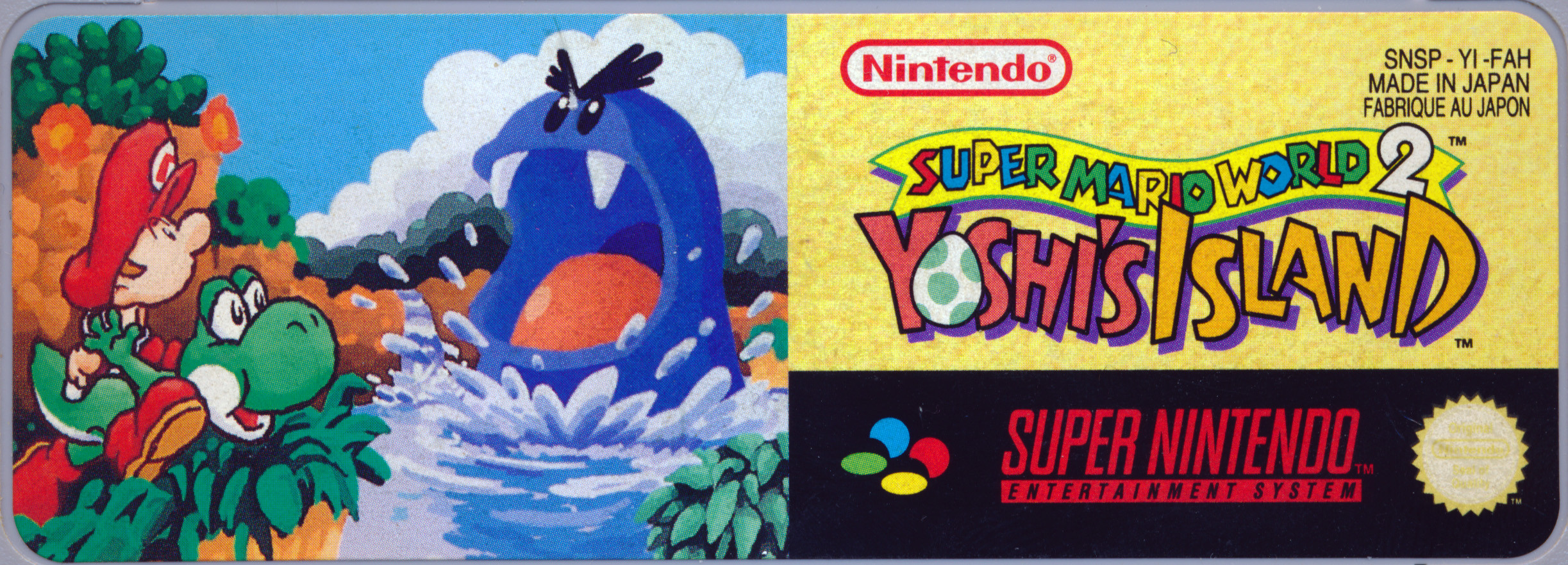 super mario world 2 yoshi's island snes